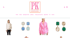 Desktop Screenshot of pkcollection.com