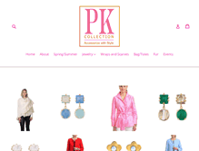Tablet Screenshot of pkcollection.com